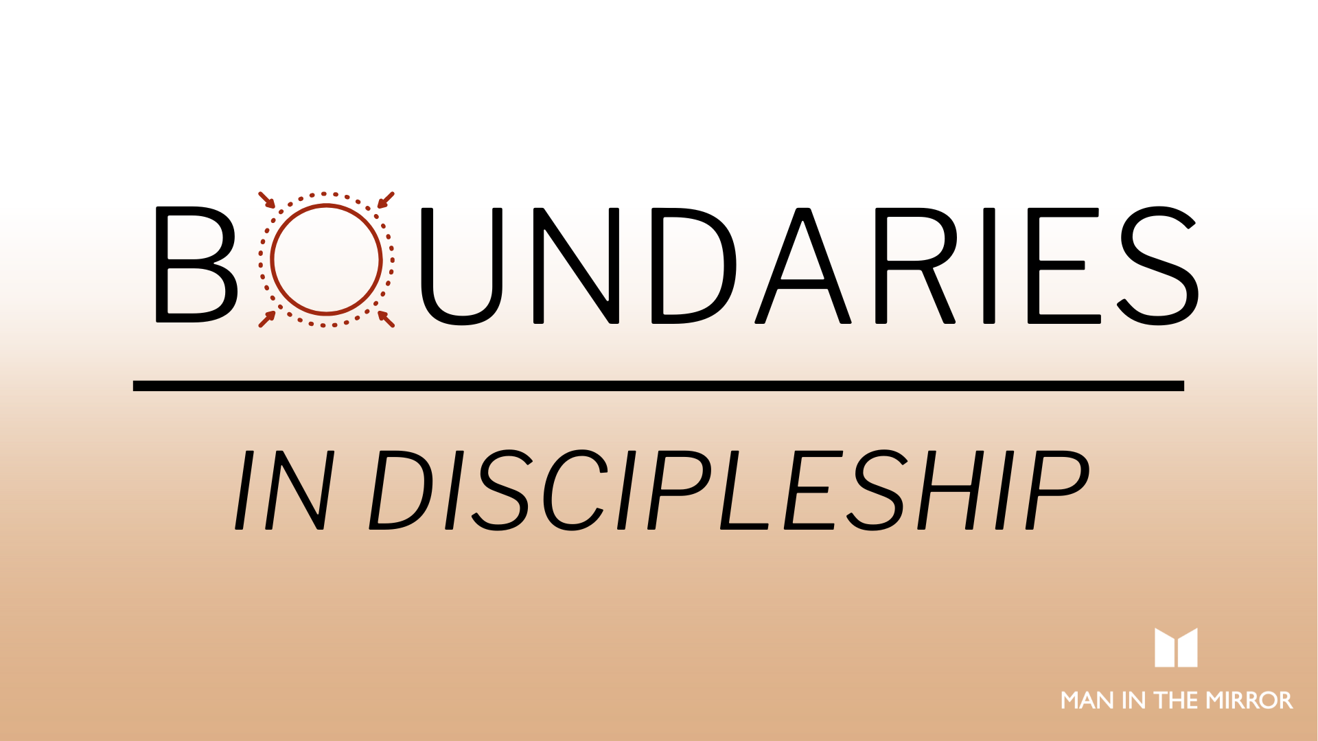 Boundaries in discipleship