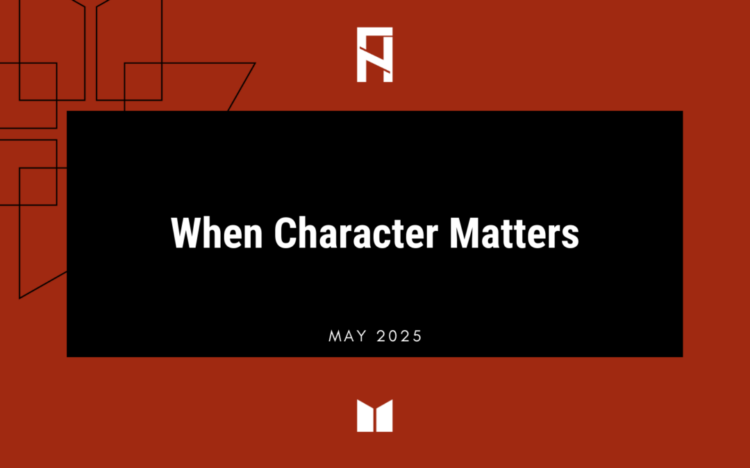When Character Matters