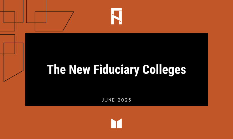 THE NEW FIDUCIARY COLLEGES (1)
