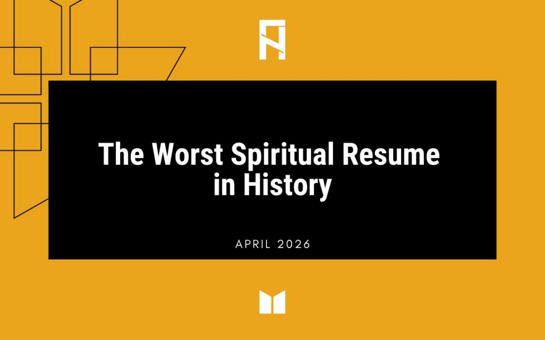 The Worst Spiritual Resume in History