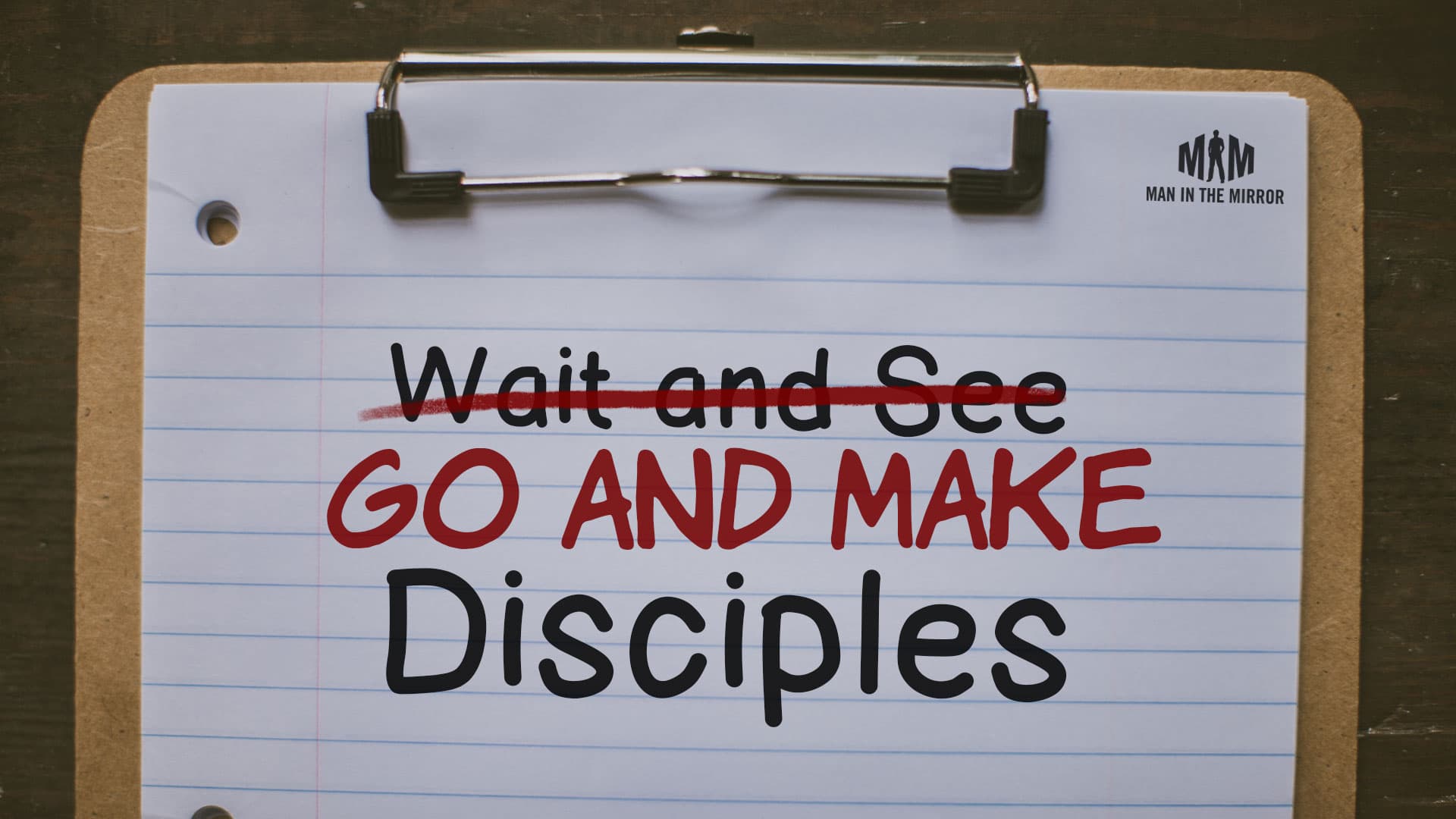 Go and make disciples