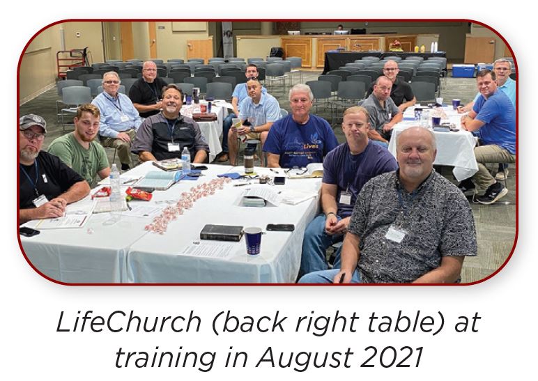 LifeChurch at No Man Left Behind training in Birmingham, August 2021