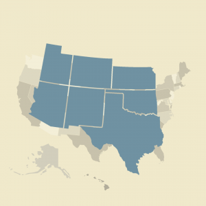 Southwest US, regional map, Michael Grimm